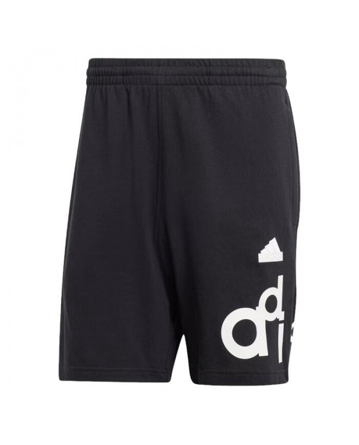 Pantaloncino uomo adidas graphic print - nero 4/5