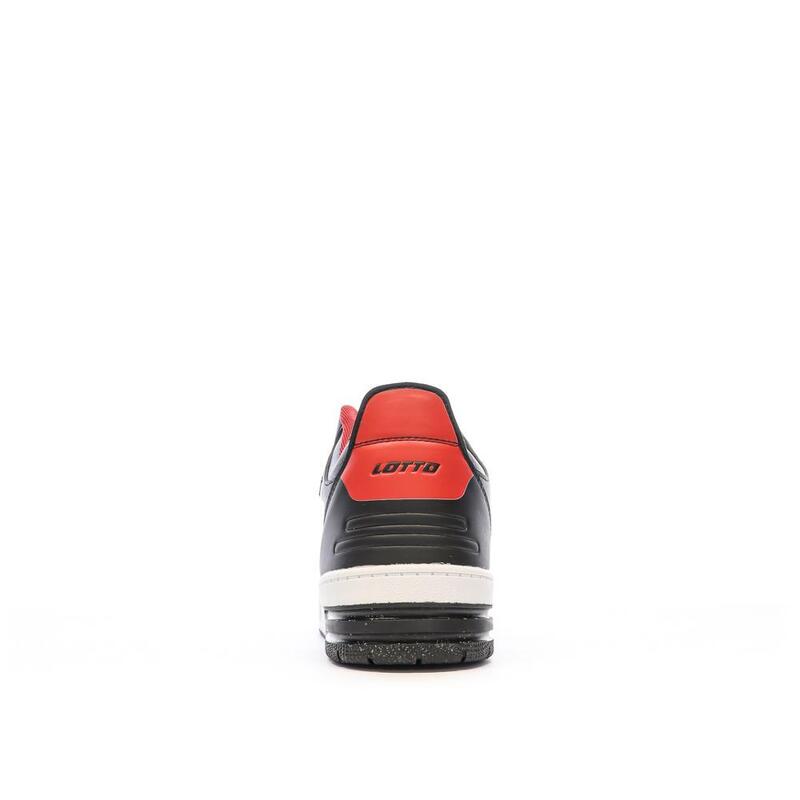 Baskets Rouges/Noires Homme Lotto Thirty 6
