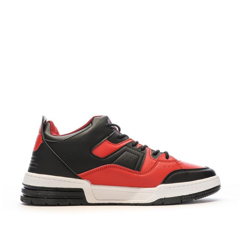 Baskets Rouges/Noires Homme Lotto Thirty 6