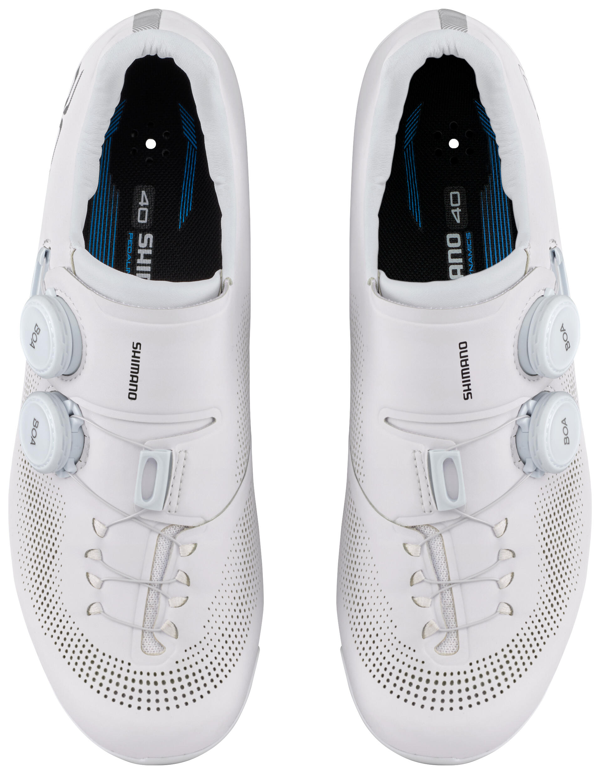 Racefiets - SH-RC703W fietsschoenen, wit 3/5