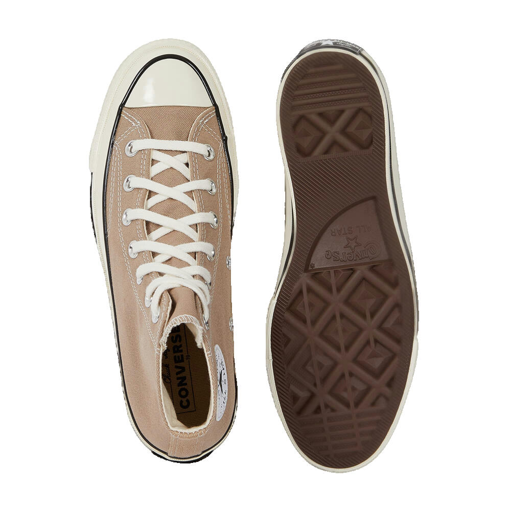 Chaussures Hommes Converse Chuck 70 Beige 3/4