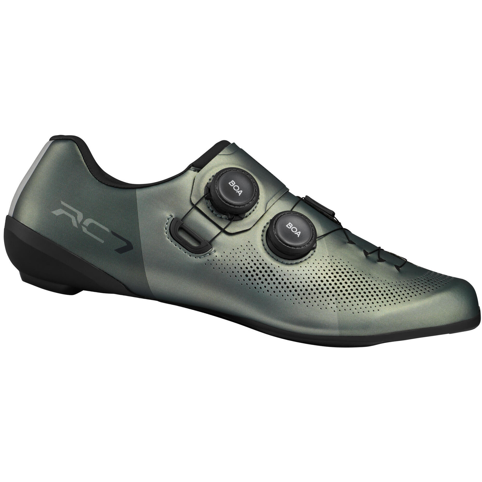 Shimano - Vélo De Route - Chaussures De Vélo Sh-rc703 Wide, Sage Green - Chaussures De Vélo - Vert - 42 M/l - Decathlon