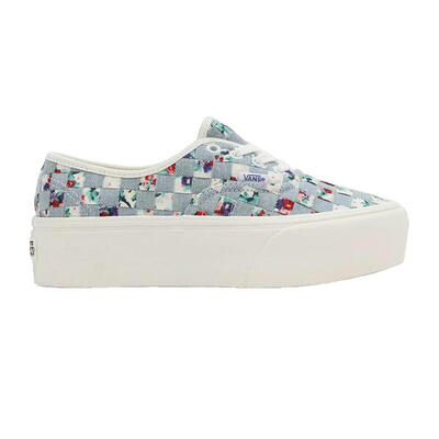 Zapatillas Mujer Vans Woven Authentic Stackform Azul