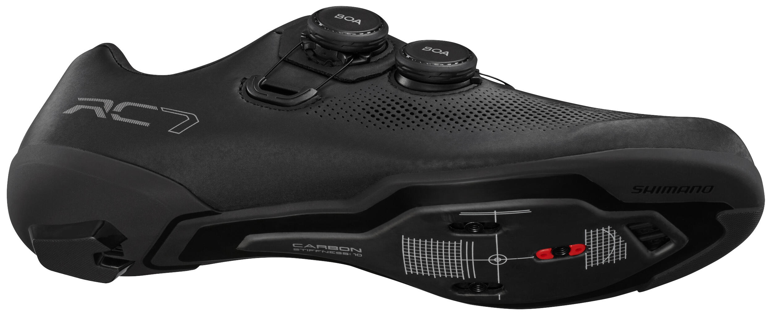 Bicicletta da strada - Scarpe da ciclismo SH-RC703W, nero 5/6