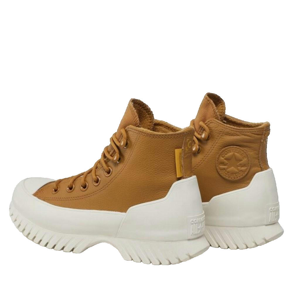 Chaussures Femmes Converse Chuck Taylor All Star Lugged Marron 3/3