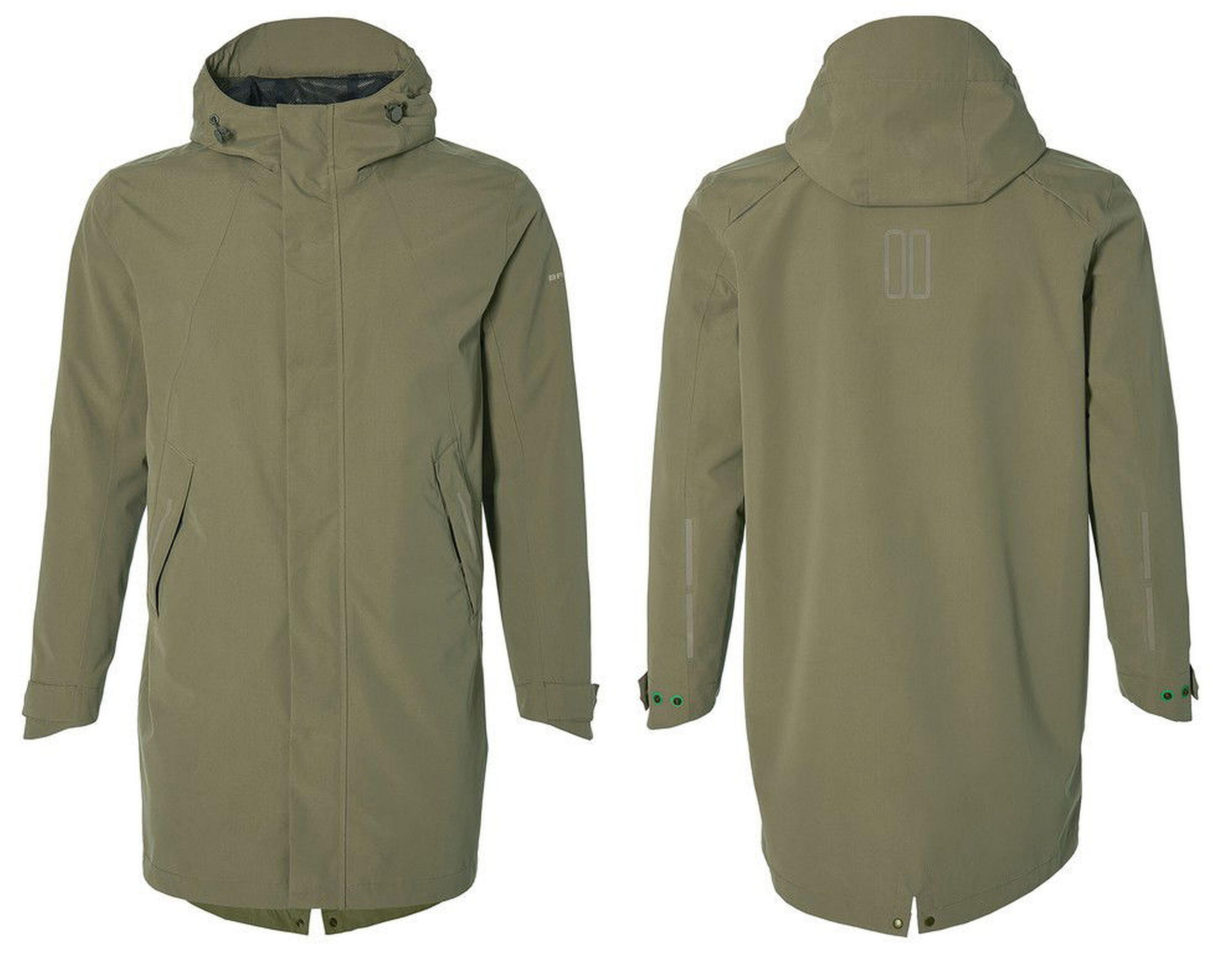 BASIL BASIL Parka antipioggia da ciclismo da uomo Mosse