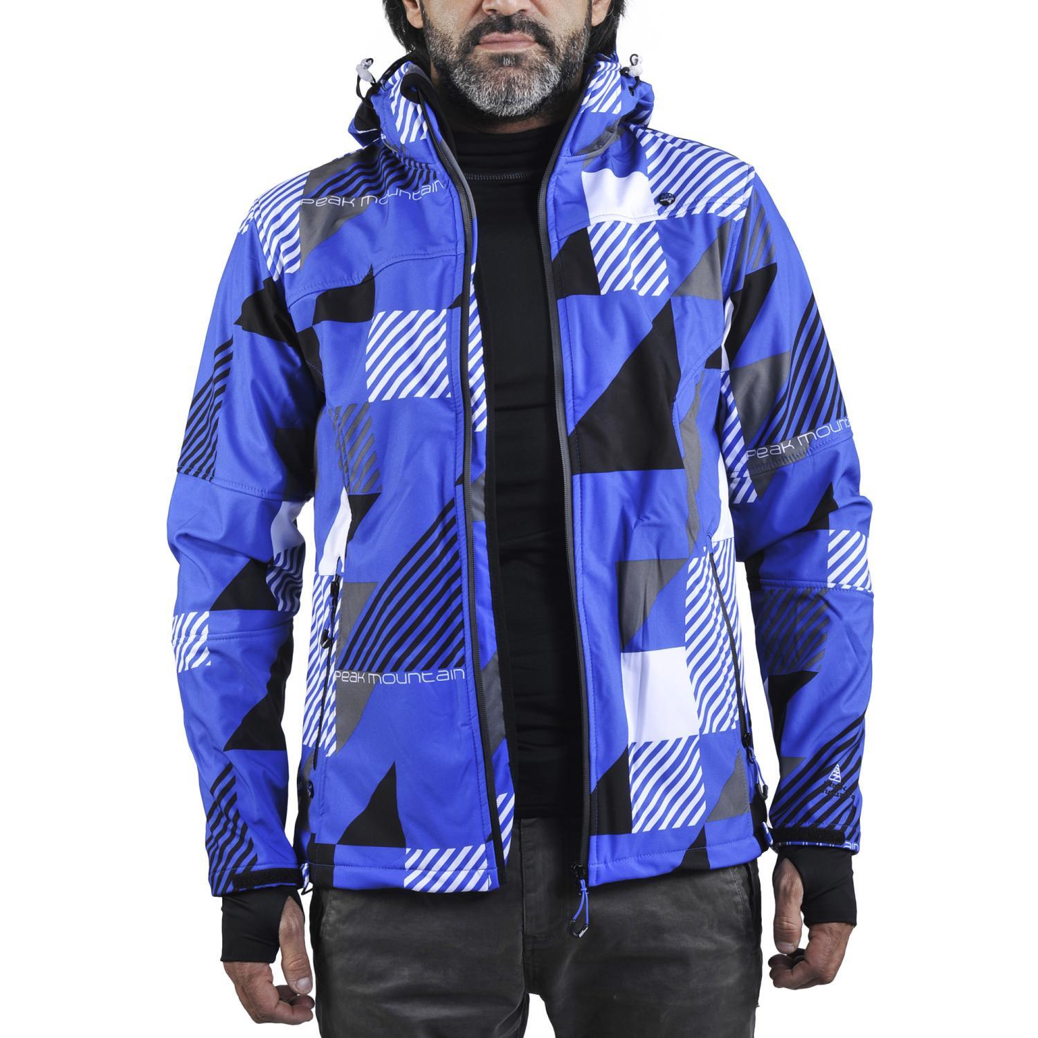 Jaqueta softshell estampada Peak Mountain Cover 3/5