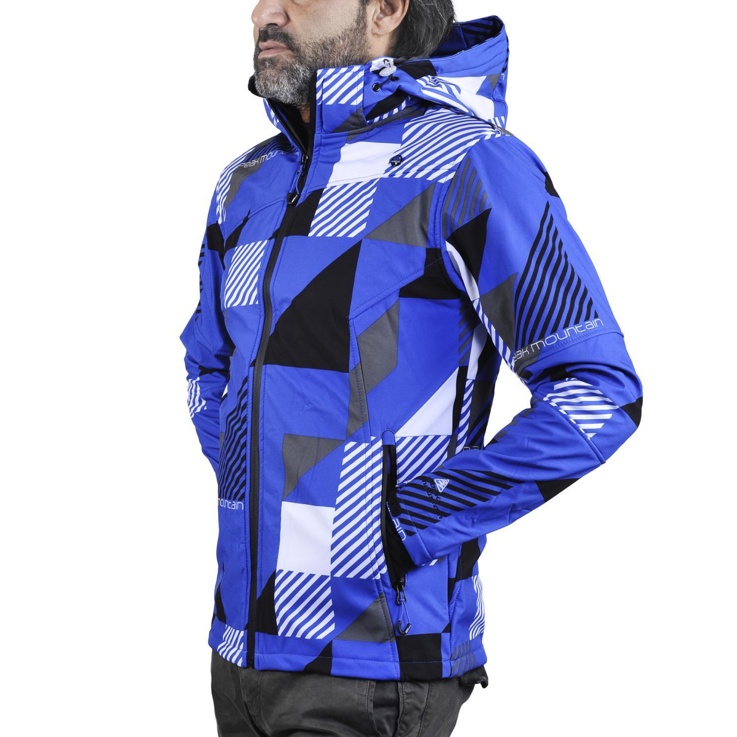Jaqueta softshell estampada Peak Mountain Cover 5/5