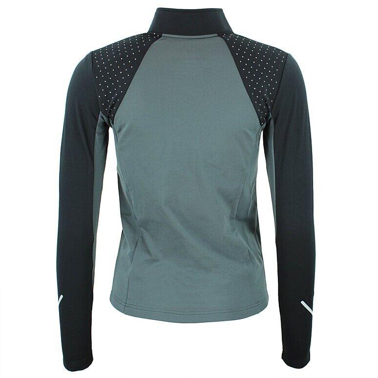T-shirt 1ere peau avec zip femme Peak Mountain 2/4