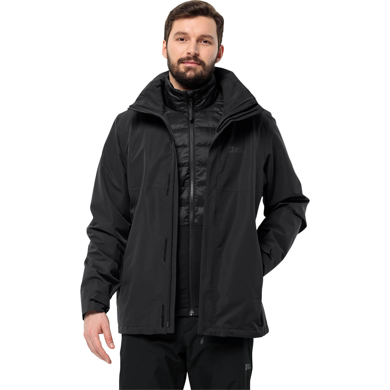 Veste 3en1 homme Jack Wolfskin Feldberg Luntal 3in1 2/7