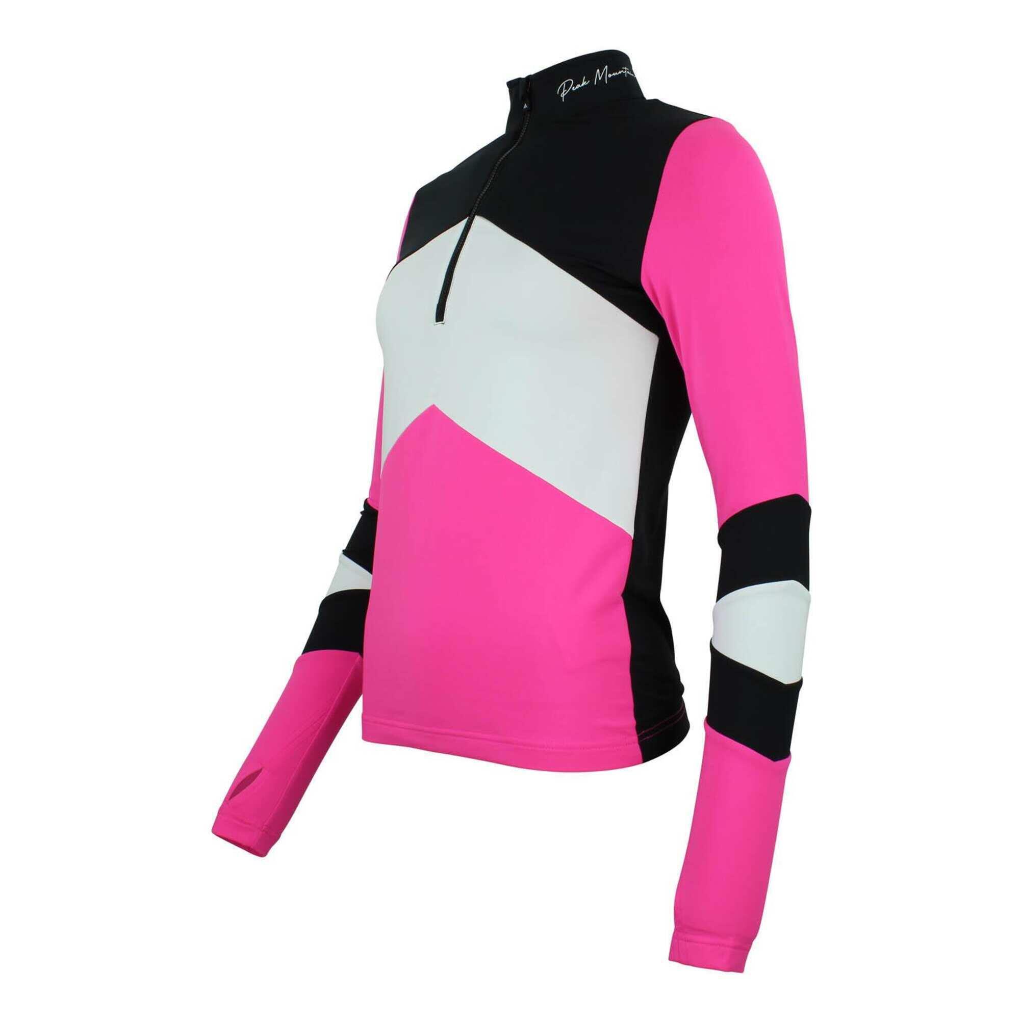 Camiseta 1ª piel mujer con cremallera Peak Mountain 3/3