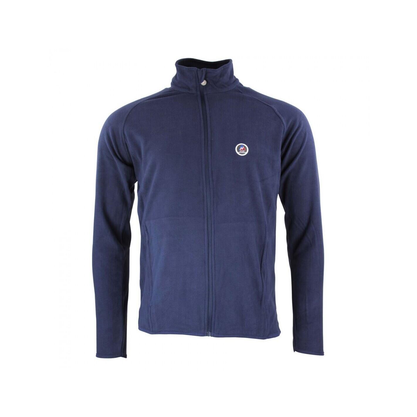 PEAK MOUNTAIN 1/2 zip hooded fleece Peak Mountain