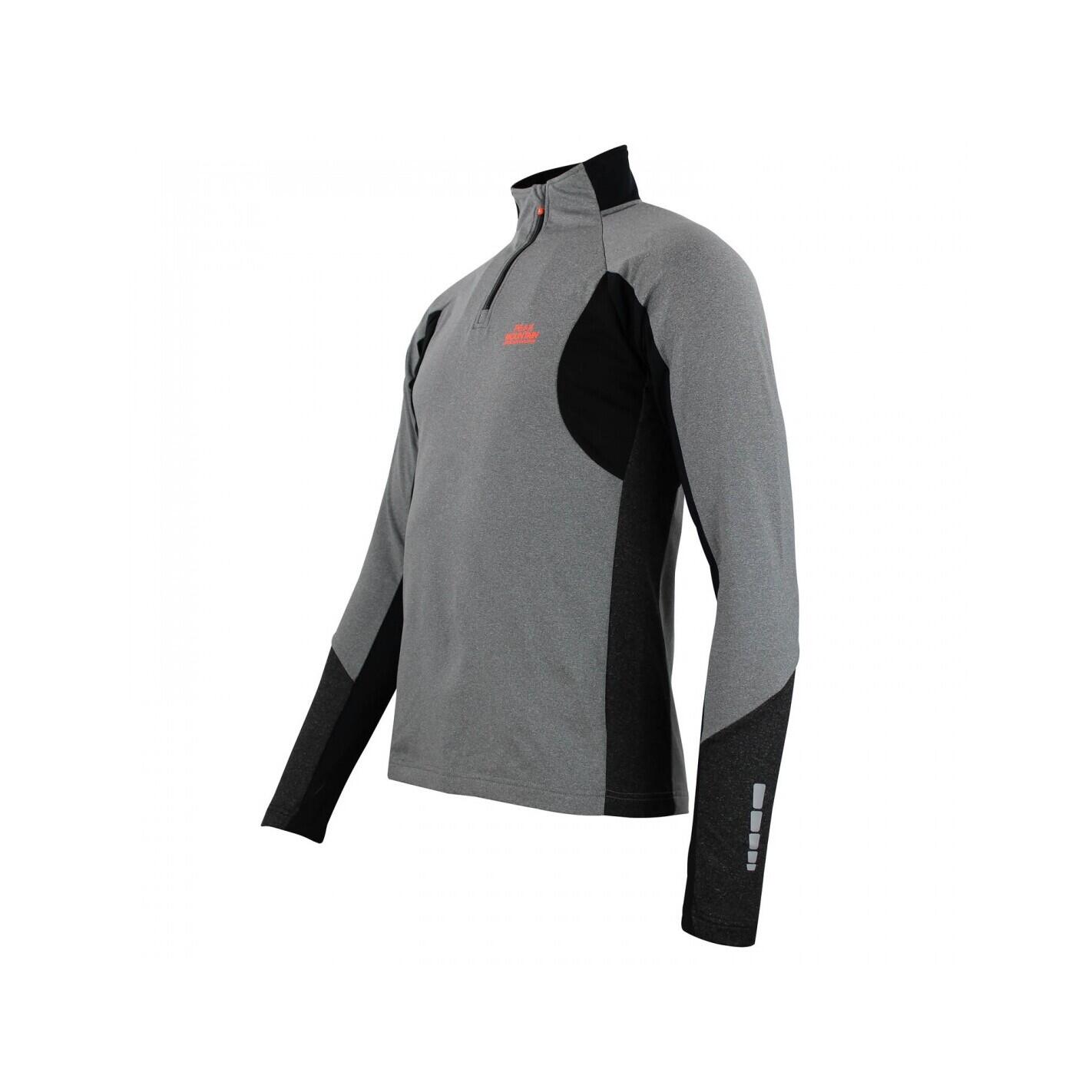 T-shirt 1ere peau avec zip Peak Mountain 3/3