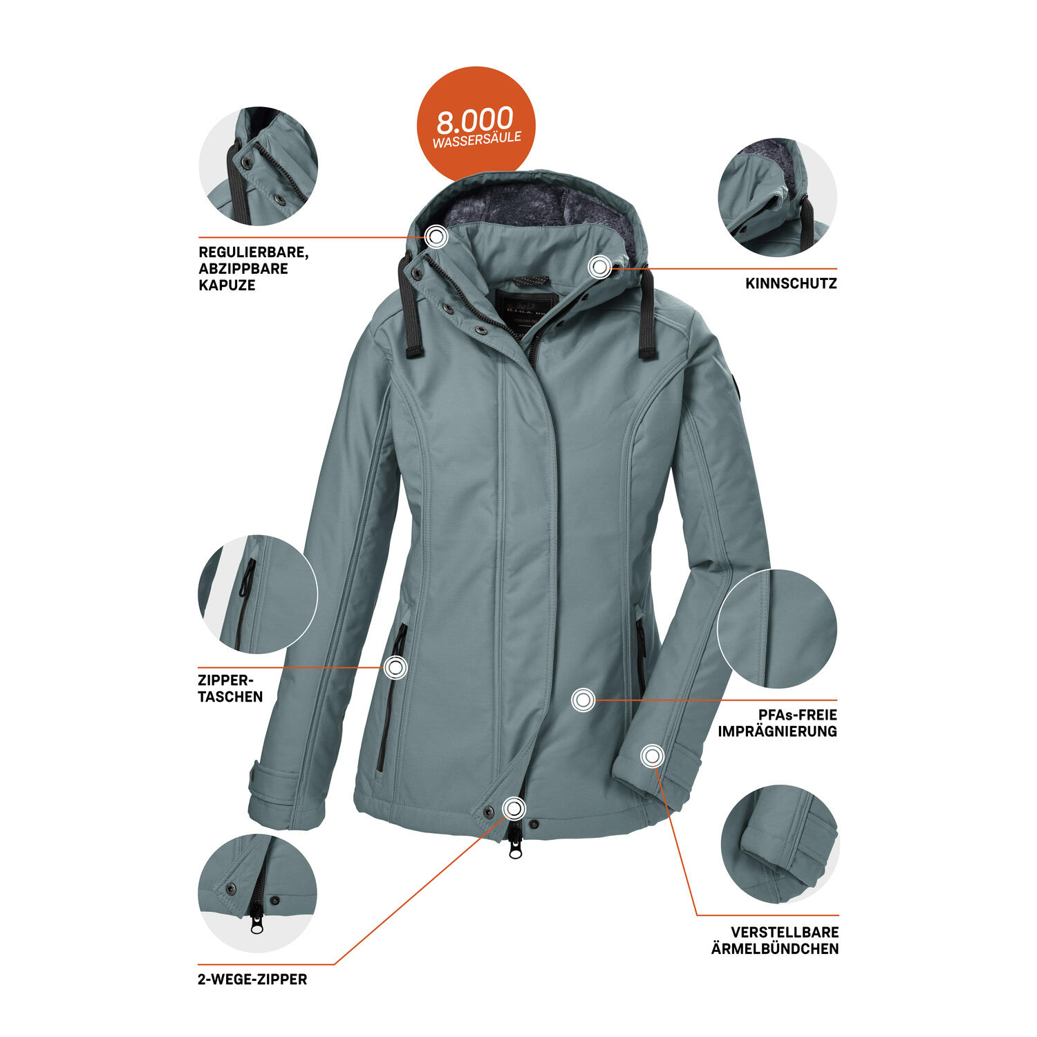 Damen Softshelljacke GW 23 WMN SFTSHLL JCKT 6/6
