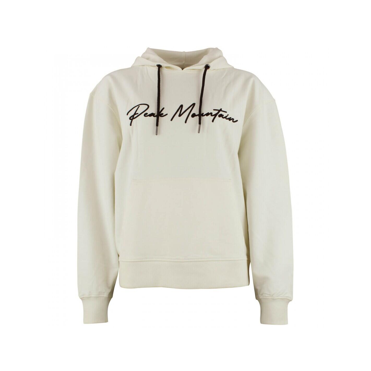 Peak Mountain - Sweatshirt Coton Femme Peak Mountain French Terry - Sweat-shirt - Beige|blanc - 38 S - Decathlon