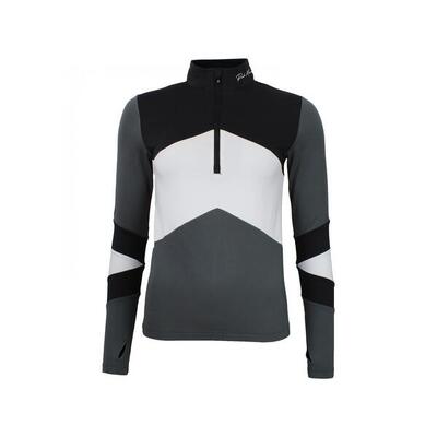 Dames t-shirt 1st skin met ritssluiting peak mountain