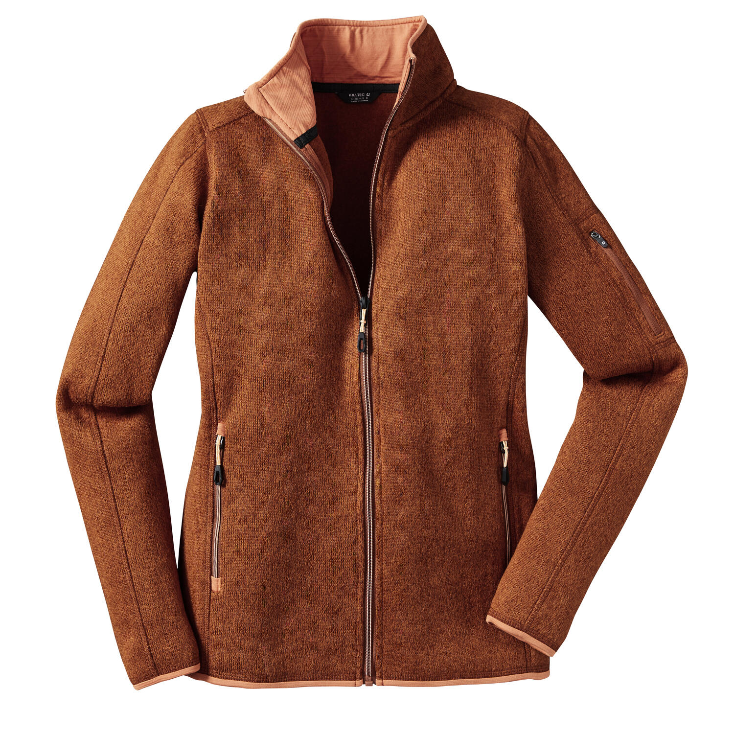 Damen Strickfleecejacke KOW 111 WMN KNT FLC JCKT 4/4