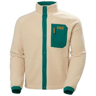 Helly Hansen Panorama Pile Snap Beige Herren Fleecejacke