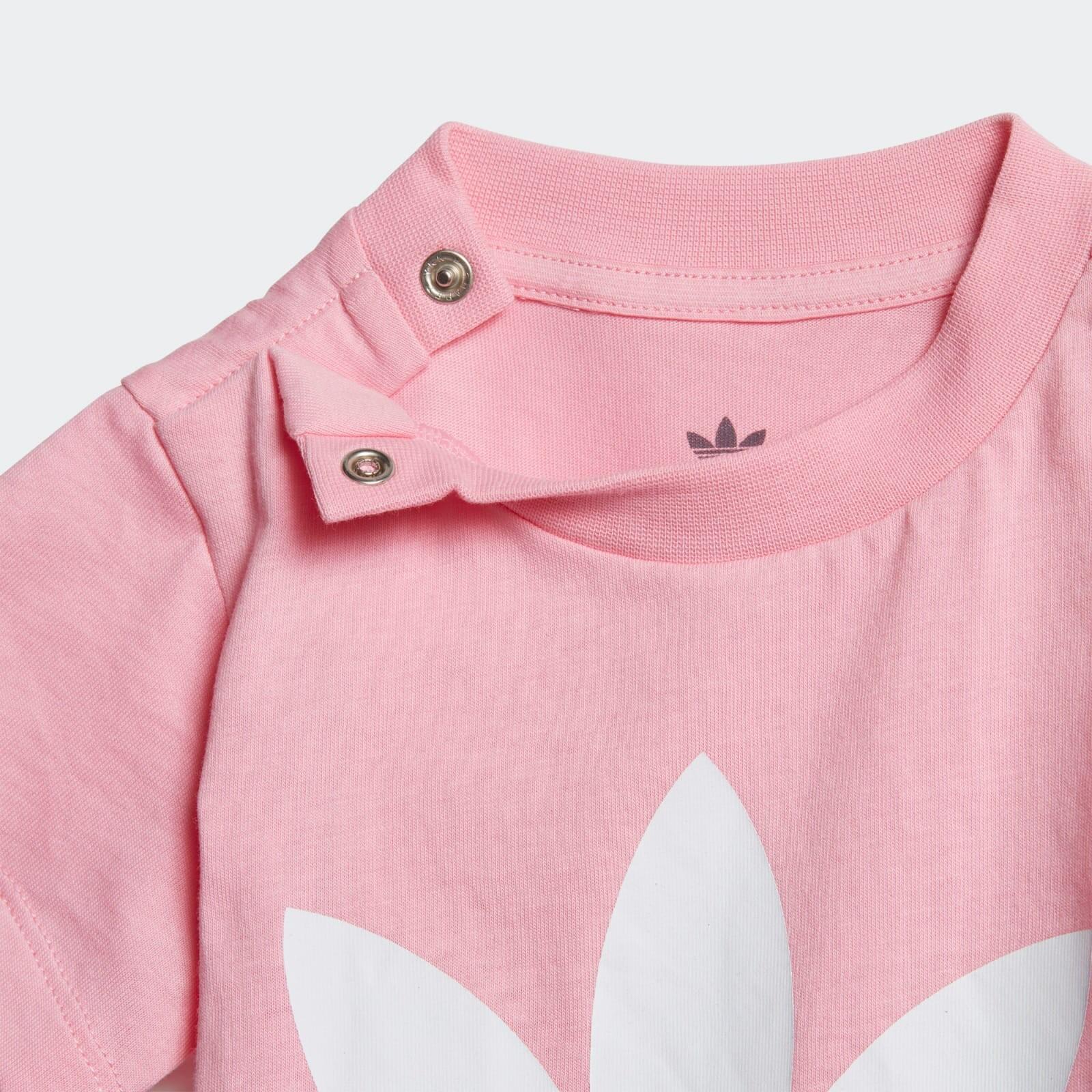T-shirt bambina adidas trefoil tee - dv2831 5/5