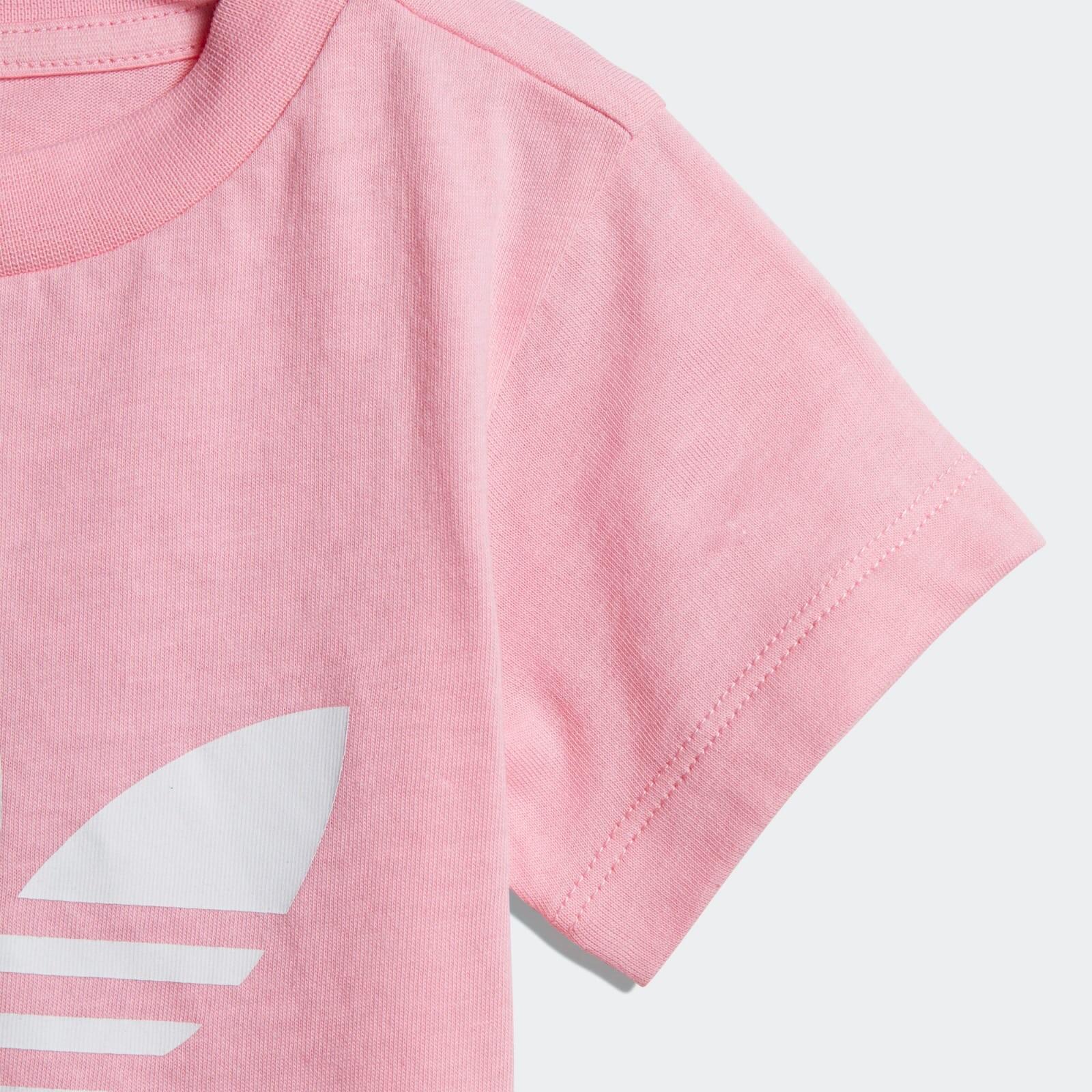 T-shirt bambina adidas trefoil tee - dv2831 4/5