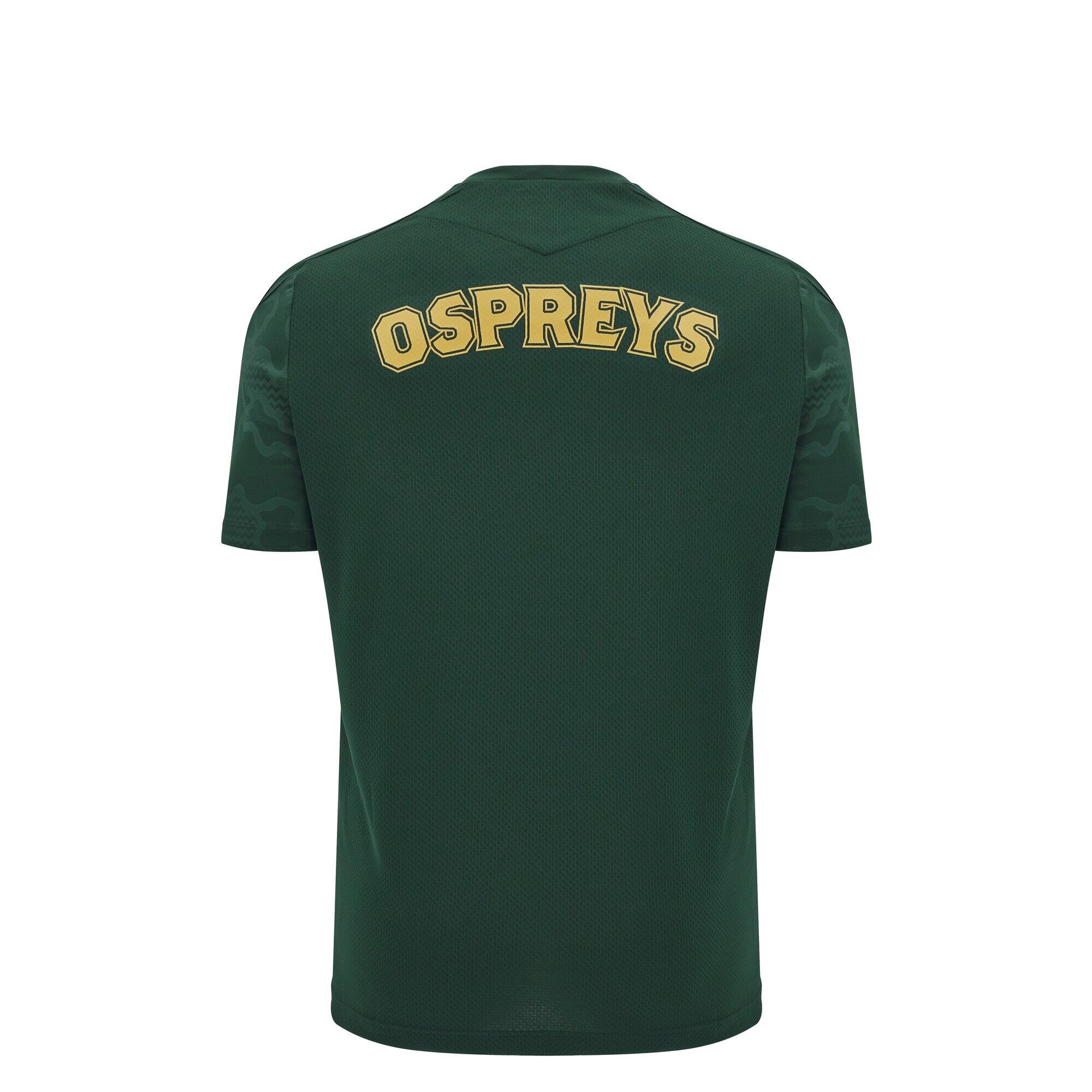 Ospreys Rugby 2024/25 Kids Poly Training T- Shirt 2/5