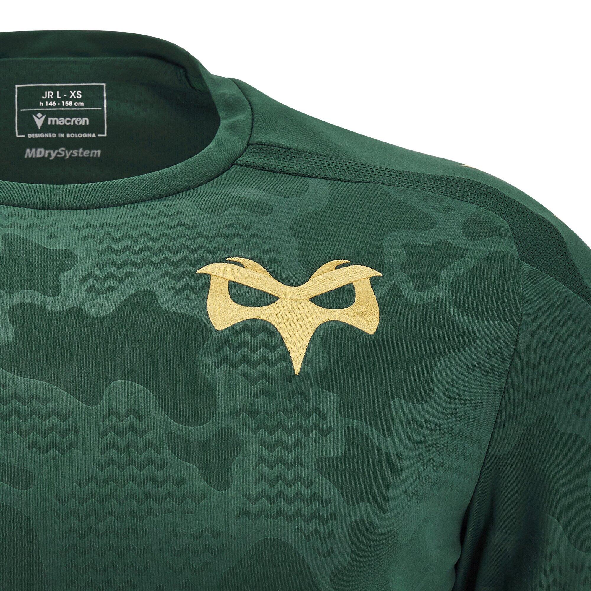 Ospreys Rugby 2024/25 Kids Poly Training T- Shirt 4/5