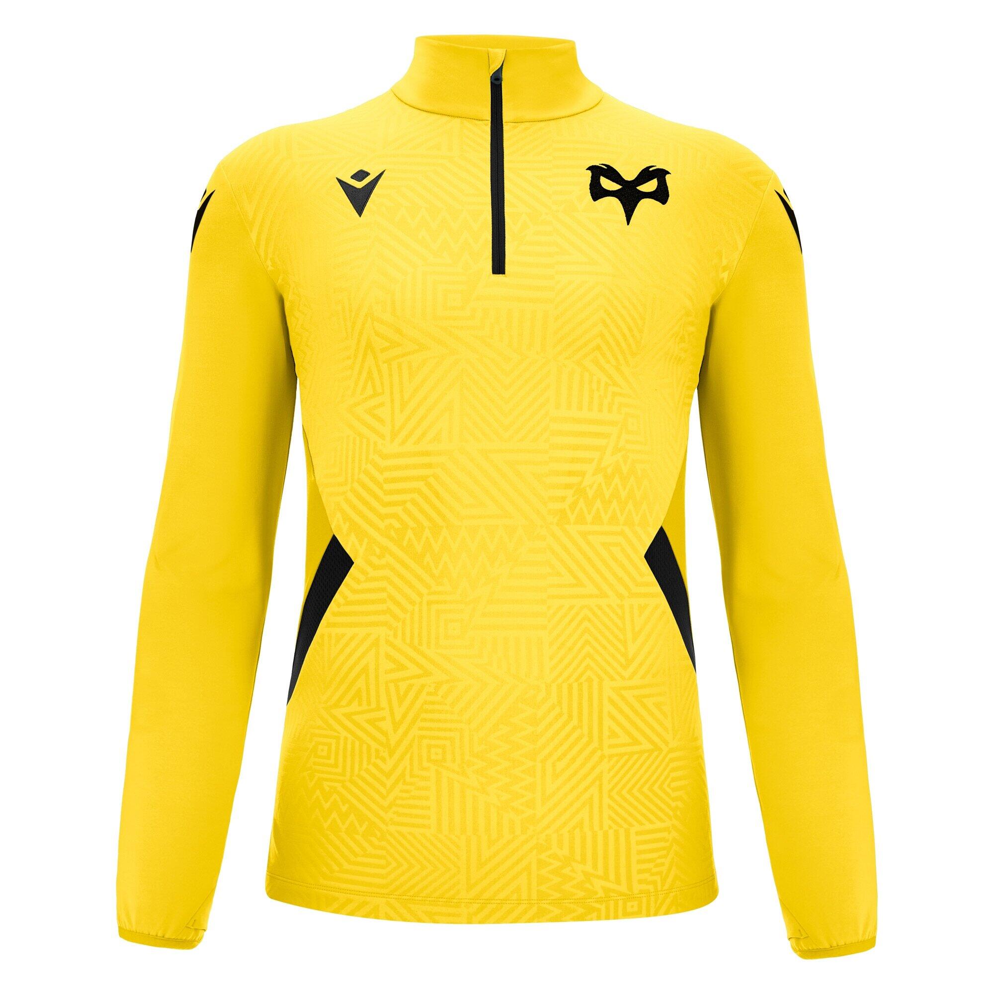 MACRON Ospreys Rugby 2024/25 Adults Training ¼ Zip Top