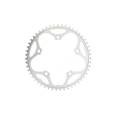 Kettingblad shimano/sram/fsa type s dural 9/10v 46t steek 130 zilver