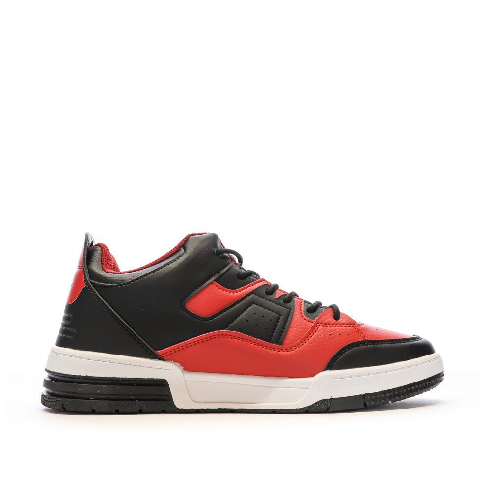 Zapatillas Lotto Thirty 6 Rojas y Negras para Hombre 2/7
