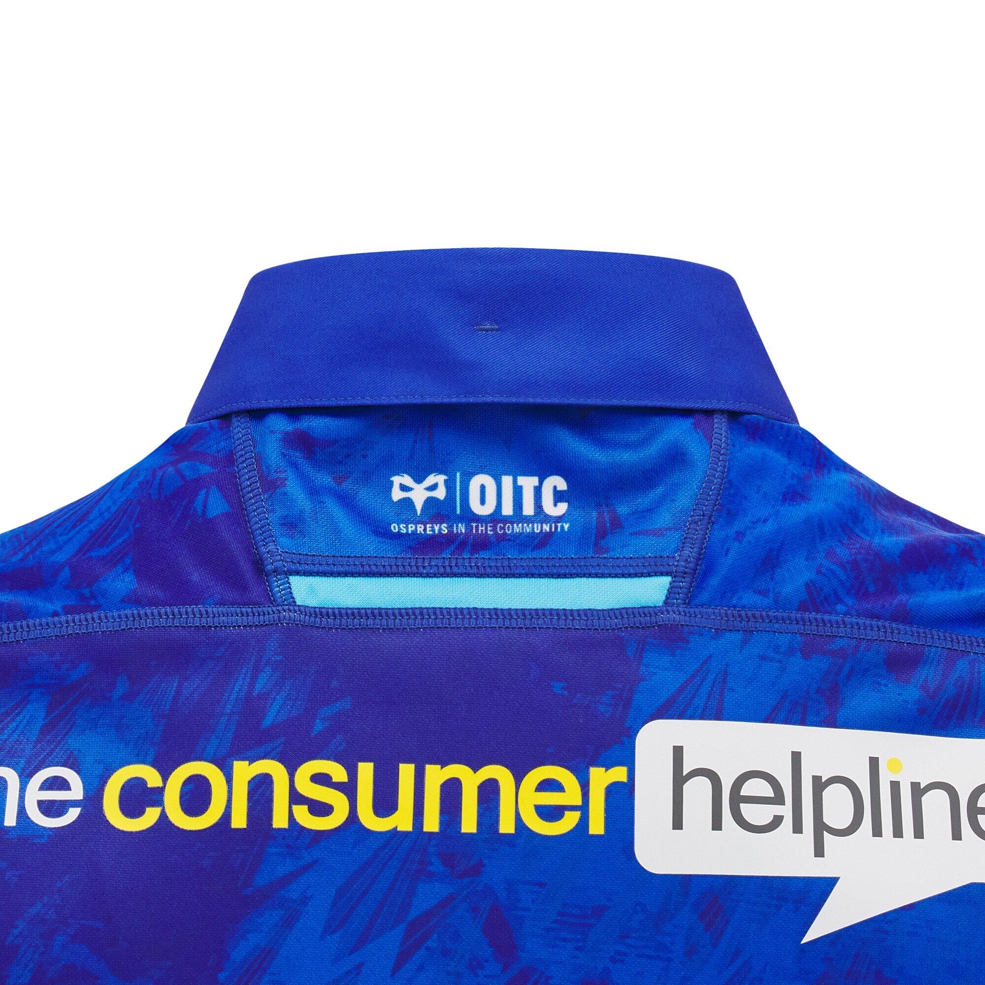 Ospreys M24/25 Euro Kids Rugby Shirt 4/5