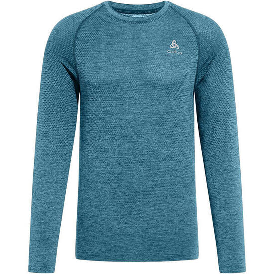 Maglia a manica lunga senza cuciture Odlo Essentials Grey