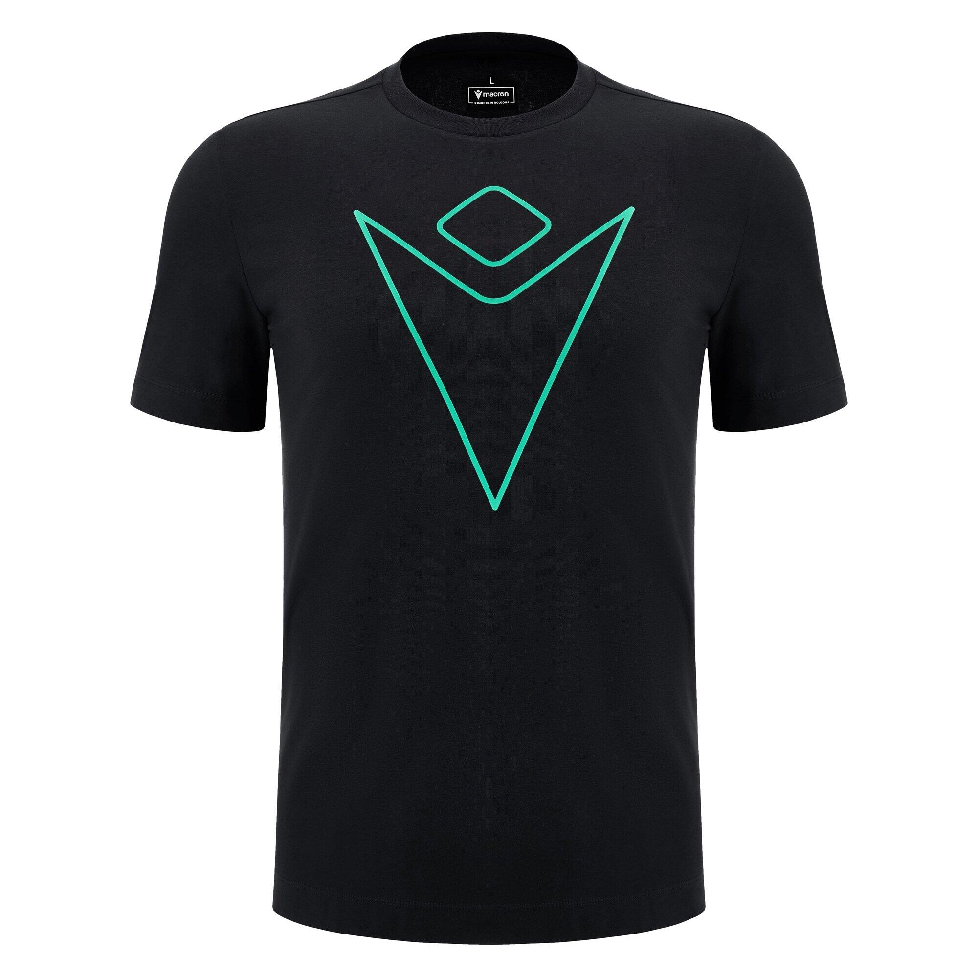 MACRON Ospreys Rugby 2024/25 Adults Cotton T-Shirt