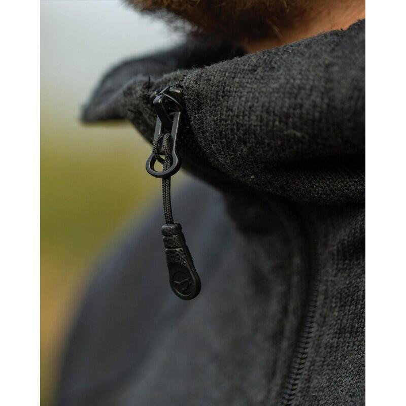 JACHETA FLEECE KORDA KORE, POLAR CHARCOAL
