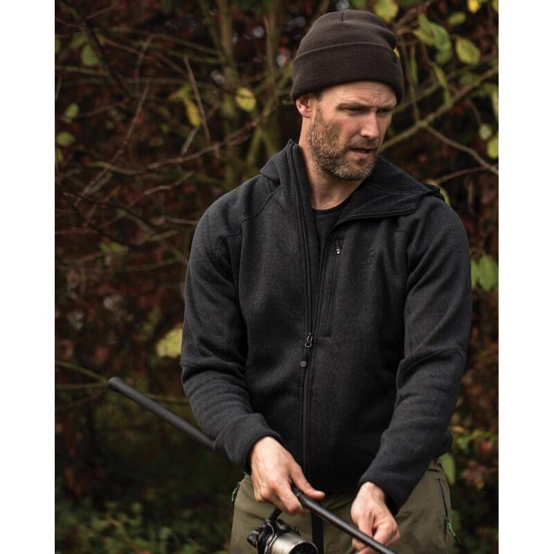 JACHETA FLEECE KORDA KORE, POLAR CHARCOAL