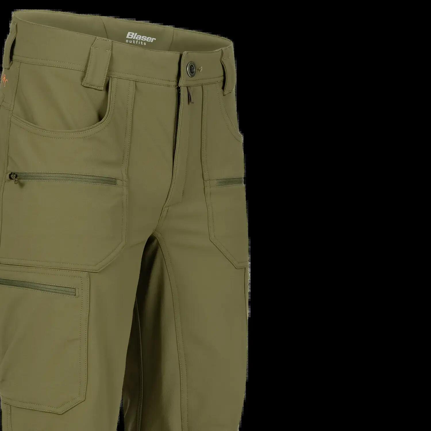 Pantaloni impermeabili barbati Blaser Takle  dark olive 5/6