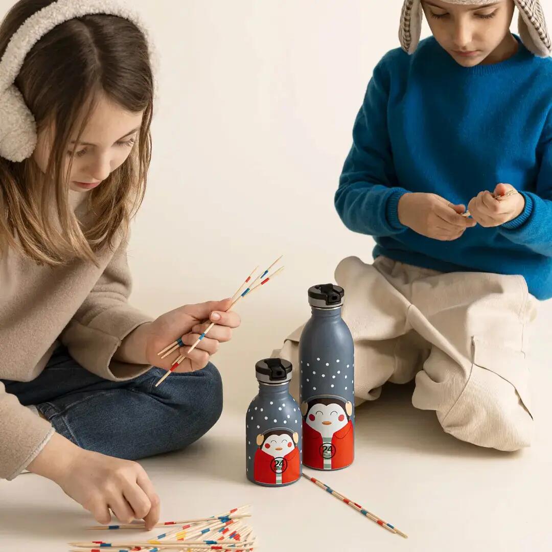 Gourdes 24Bottles Happy Penguin Gourde Enfant 250 ml 5/7