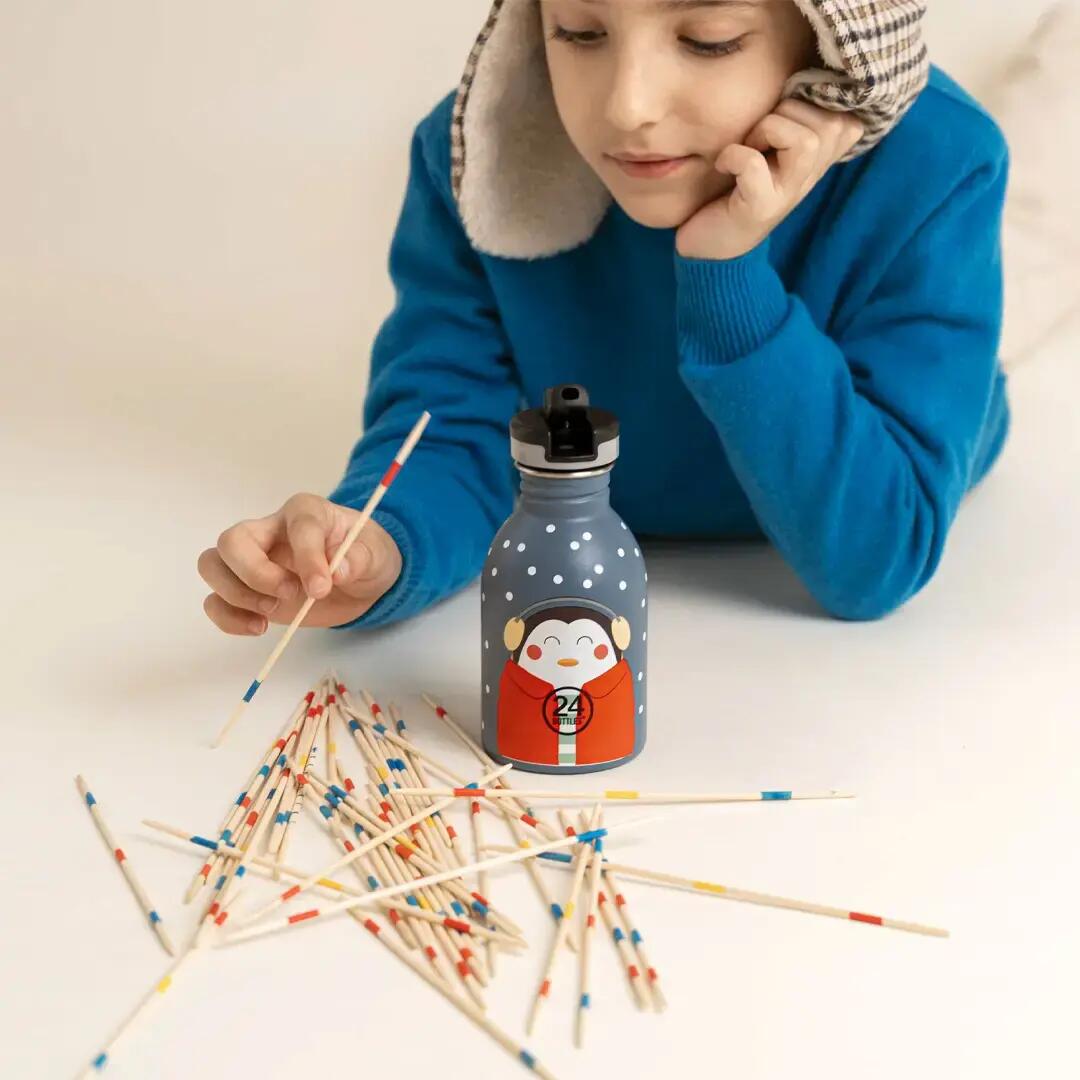 Gourdes 24Bottles Happy Penguin Gourde Enfant 250 ml 4/7