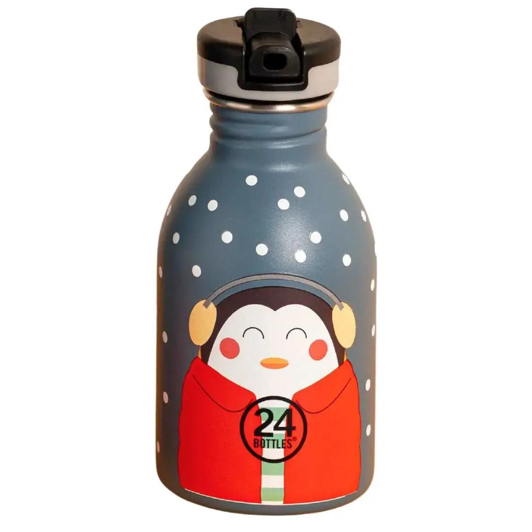 Gourdes 24Bottles Happy Penguin Gourde Enfant 250 ml 7/7