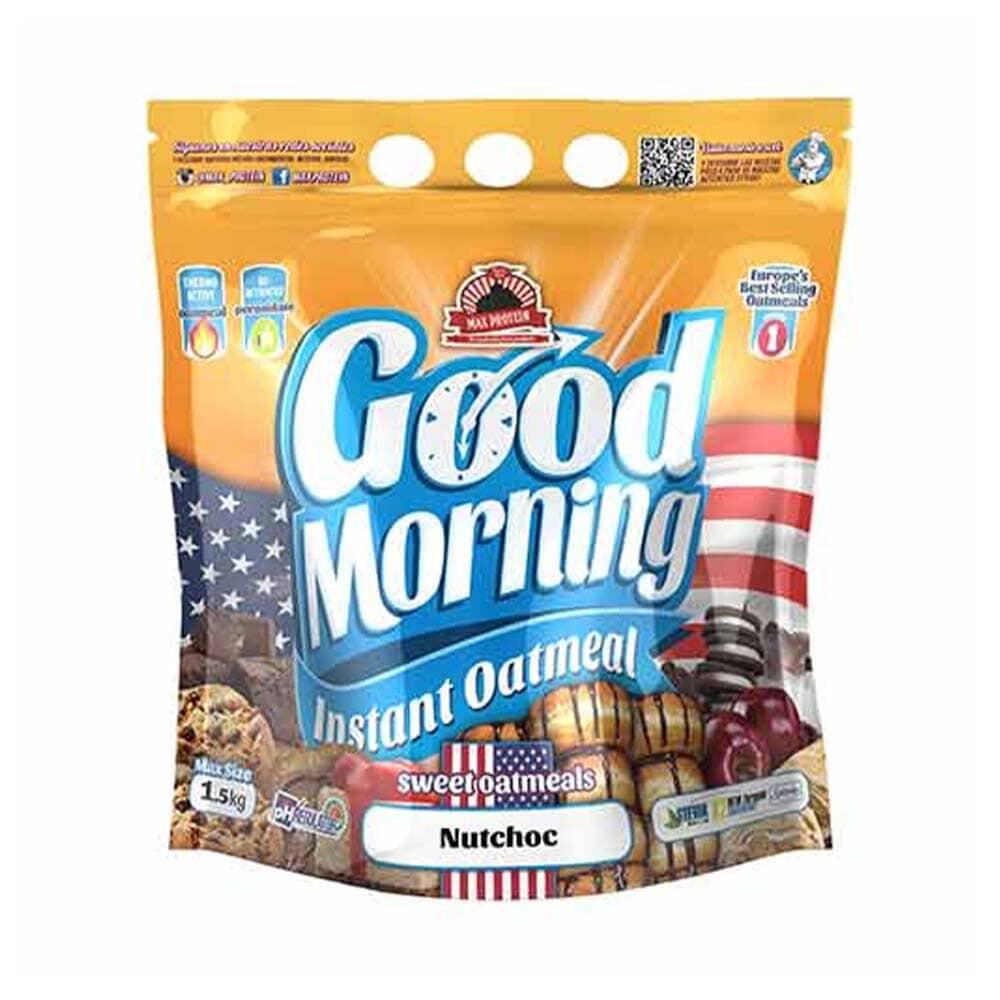 MAX PROTEIN Max Protein - Good Morning Instant® Oatmeal 1,5 kg - Farinha de aveia com sabor