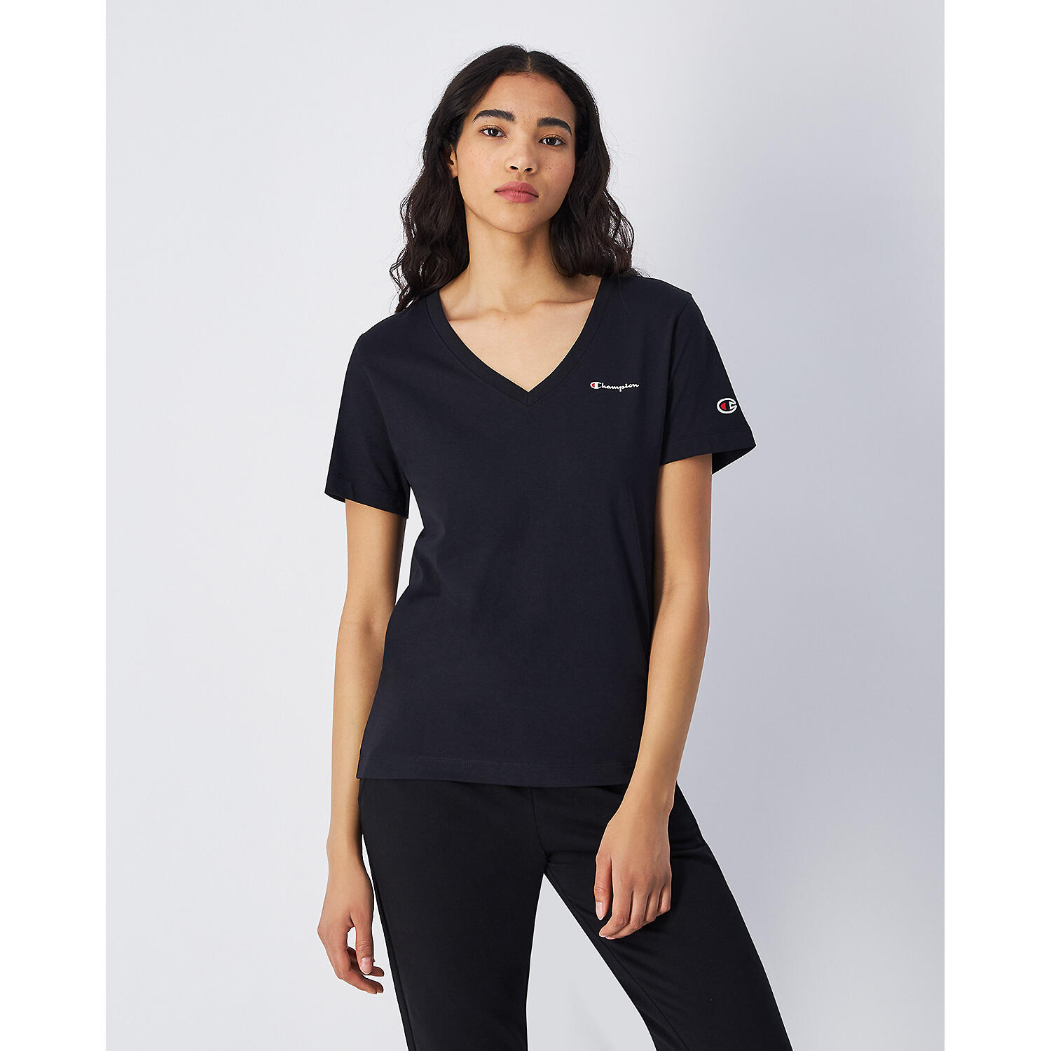 Maglia a maniche corte Champion modello 117536-KK001 per donne 2/3