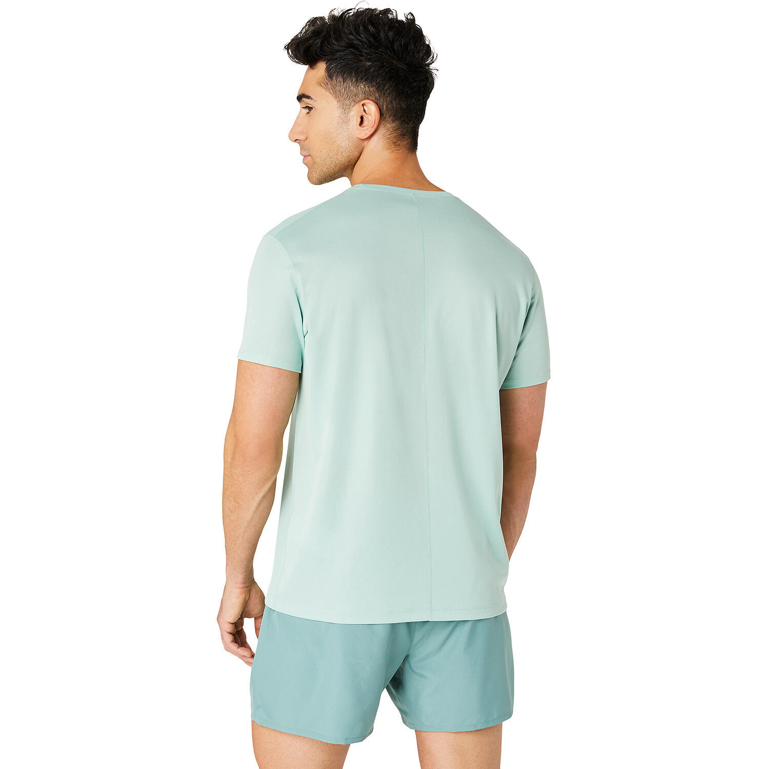 Camiseta Asics Core Celadon Light Fluorescente Amarela 2/5