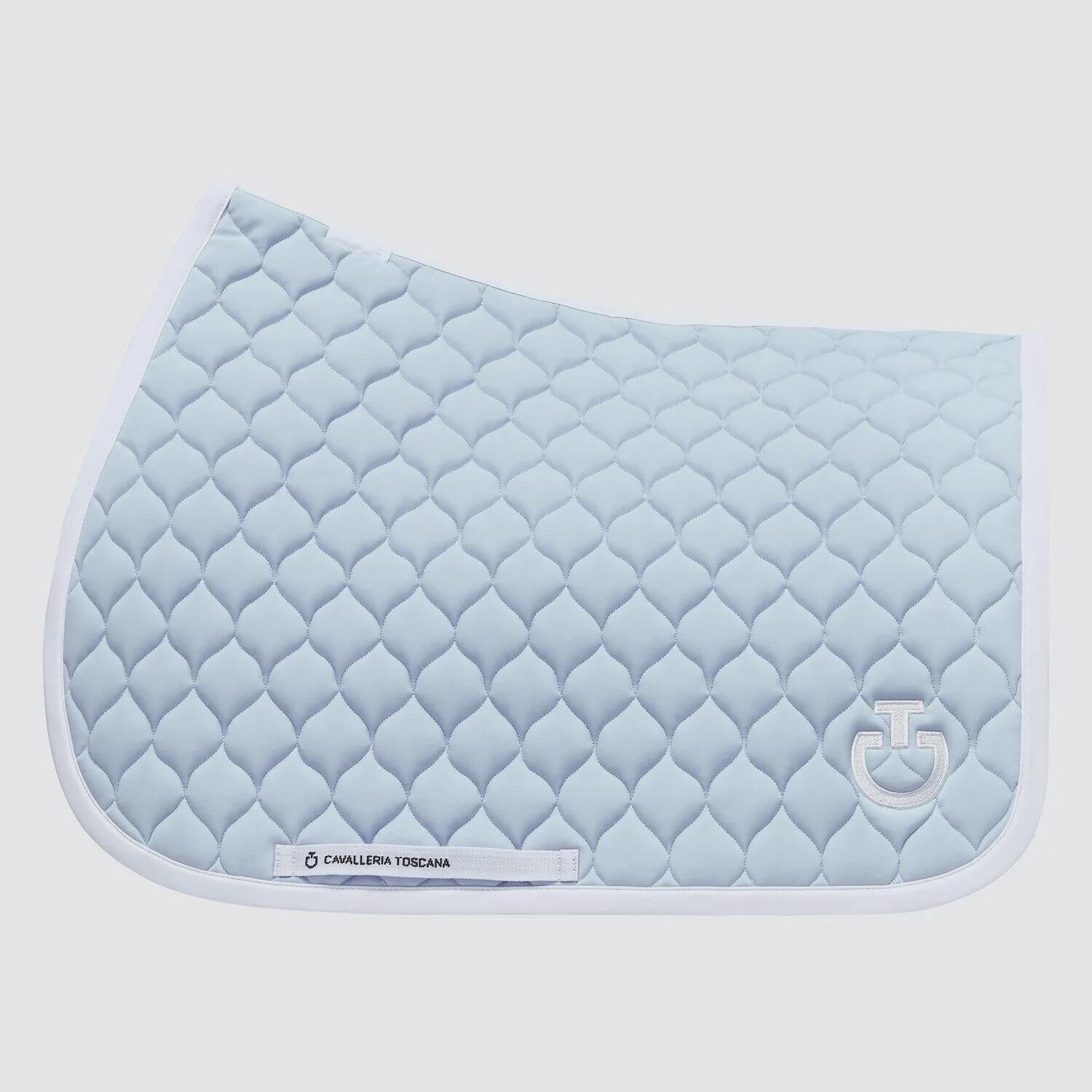 CAVALLERIA TOSCANA Cavalleria Toscana Circular-quilted Zadeldek Jumping Rozel Bleu (7i01)