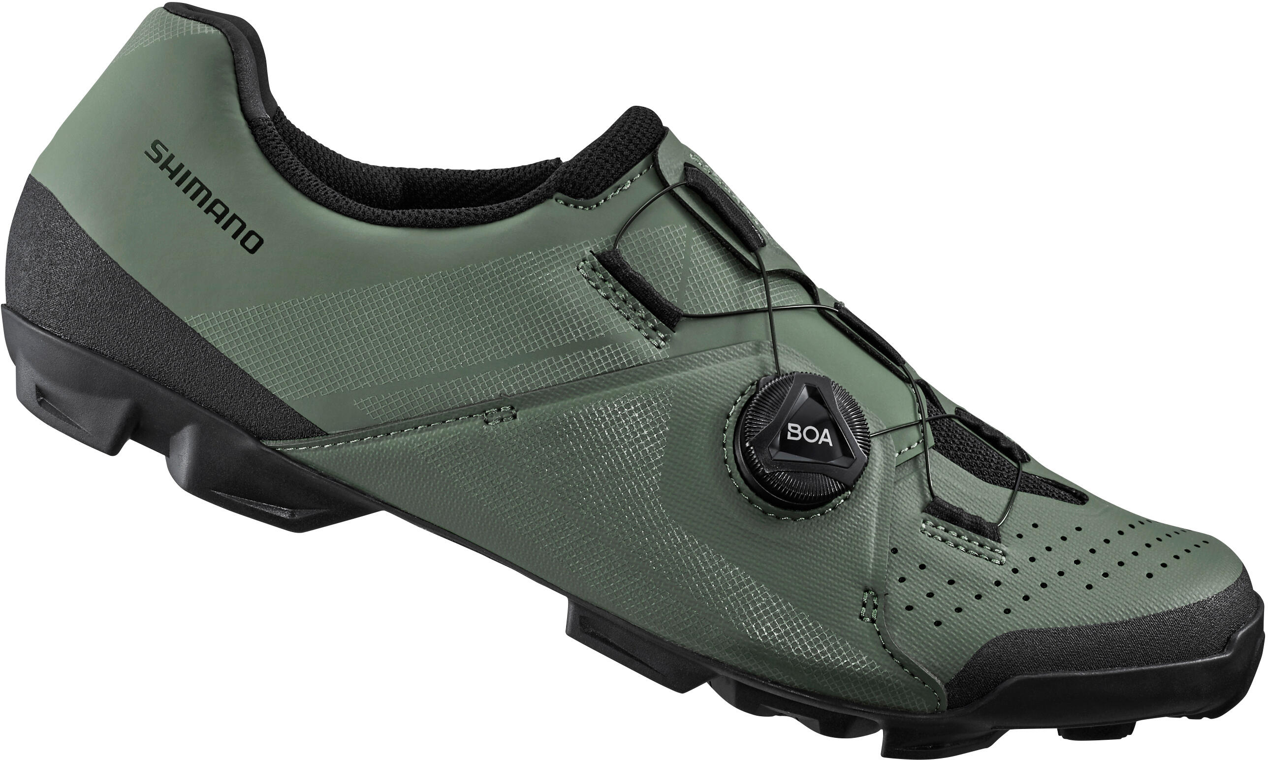 SHIMANO MTB - Scarpe da ciclismo SH-XC300, Olive