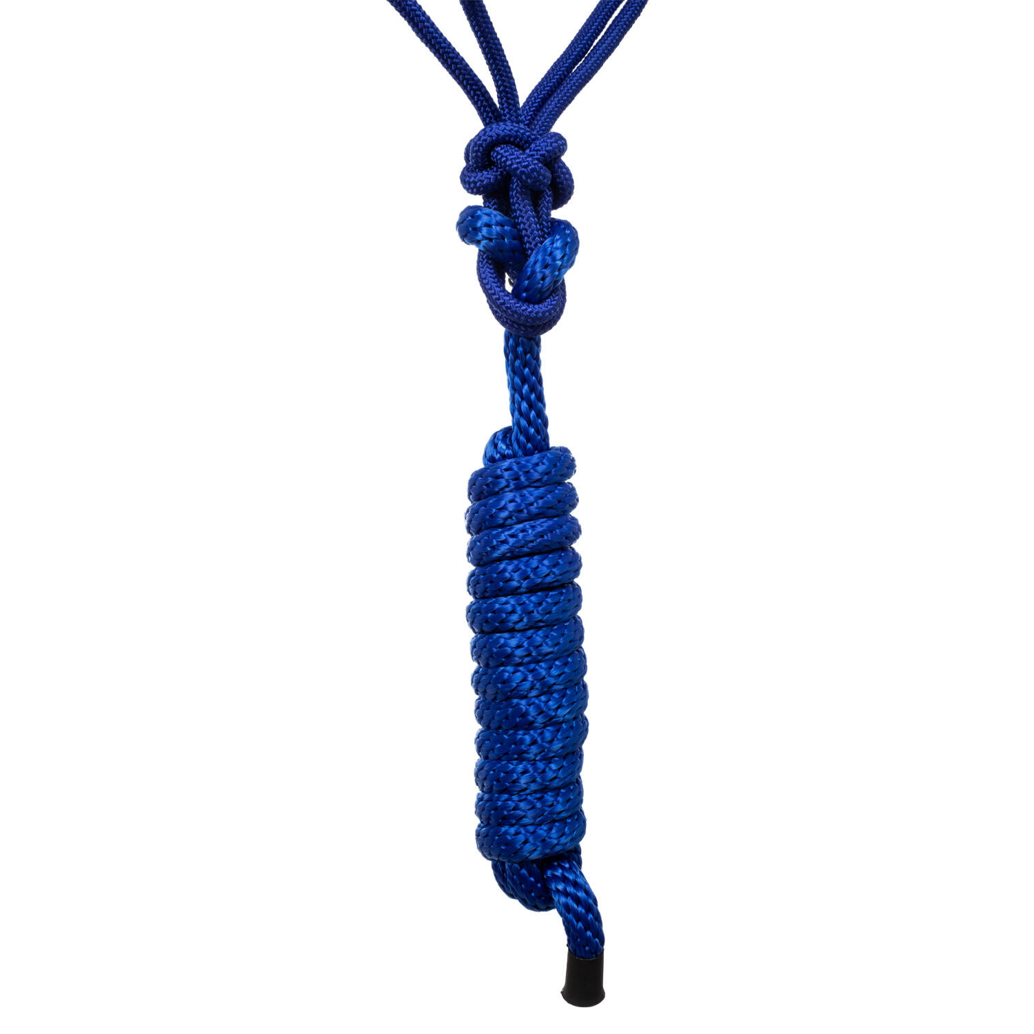 Licol en corde nouée avec décorations navajo et laisse 5/5