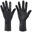 Gants en néoprène 2,5 mm pour la natation en eau libre, noir.