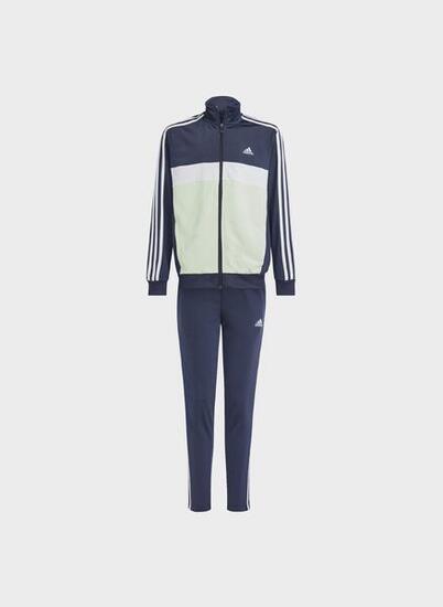 Tuta ragazzo adidas essentials 3-stripes tiberio - blu