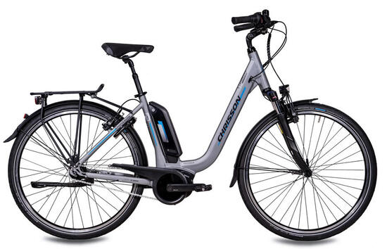 Chrisson Elektrische stadträder E-Cassiopea 28 Zoll 50 cm Damen 7G Felgenbremse
