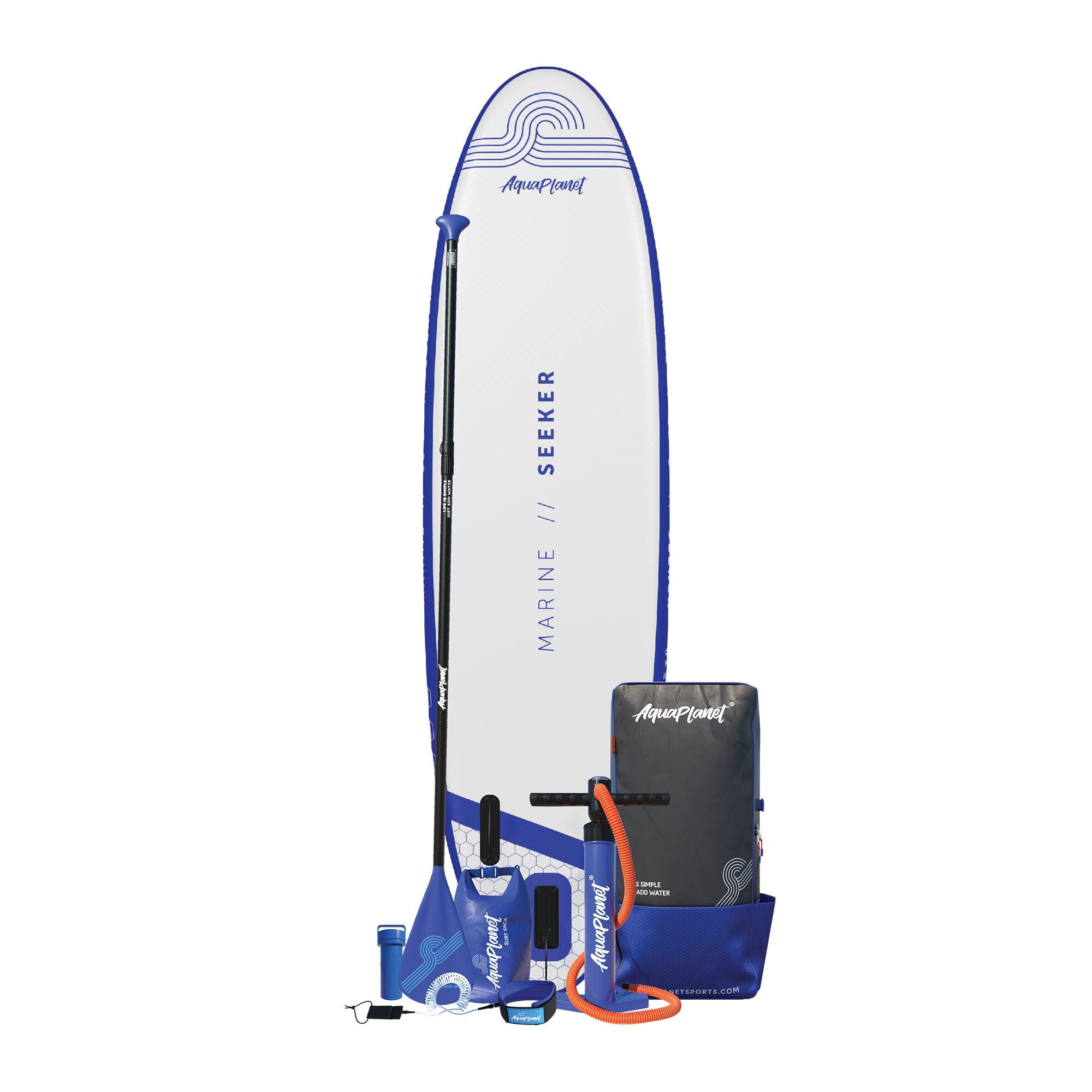 Pacote de prancha de remo inflável Aquaplanet SEEKER 10’8" 3/5