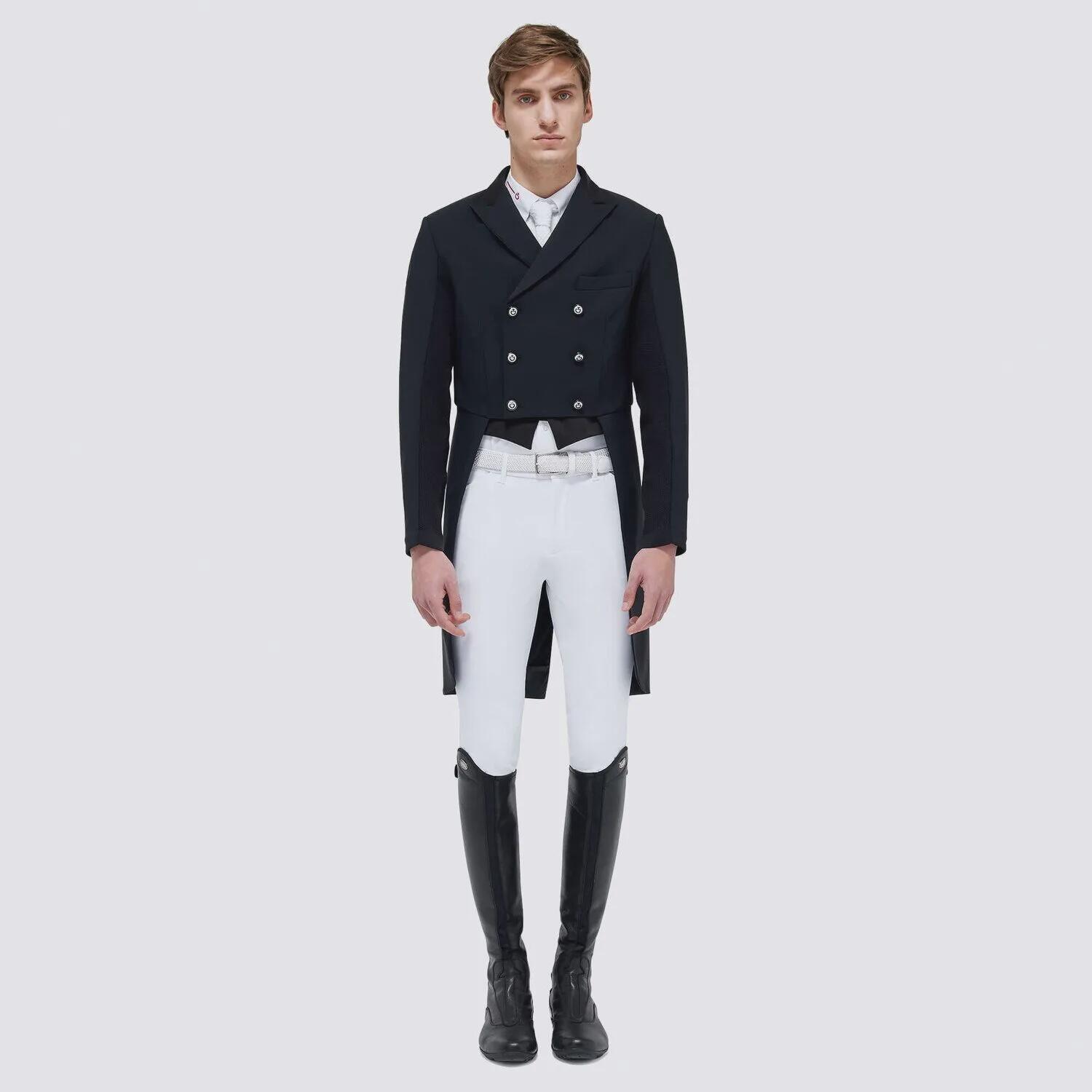 CAVALLERIA TOSCANA Cavalleria Toscana Tailcoat Tech Knit Men Blauw -