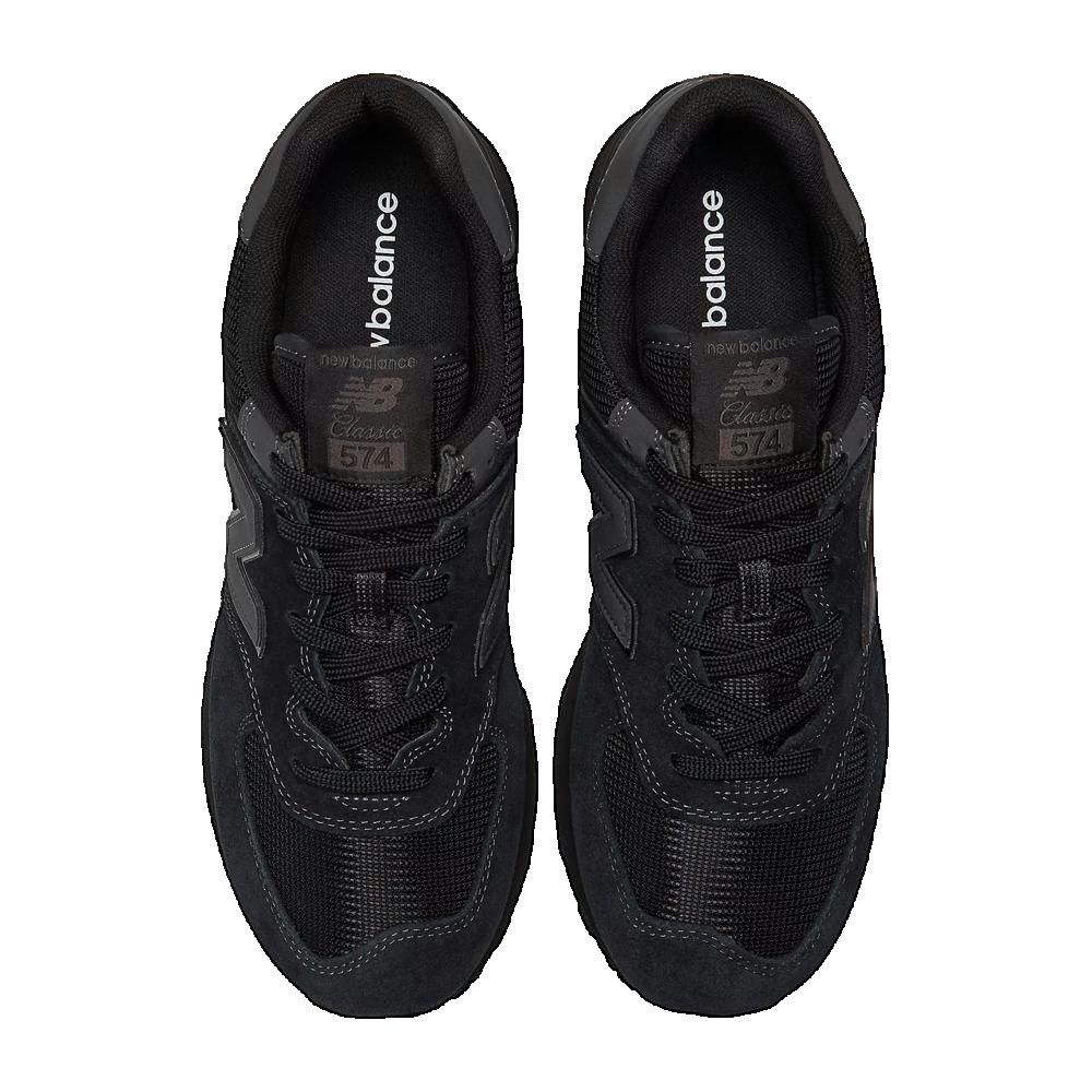 Zapatillas Hombre New Balance 574 Negro 3/4